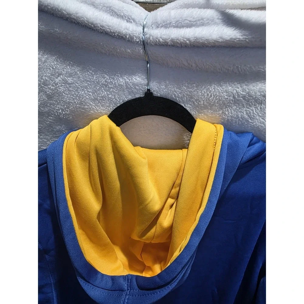 New UCLA Bruins Performance Hoodie Men  Blue Home College Football Zip Pocket M
